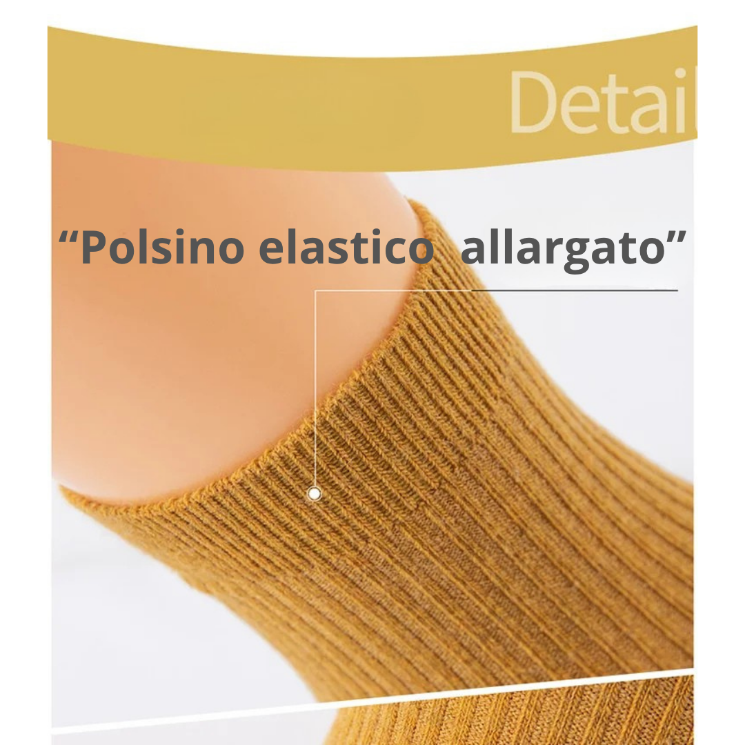 CALZINI in PURO CASHMERE | DONNA box da 5pz - tg UNICA