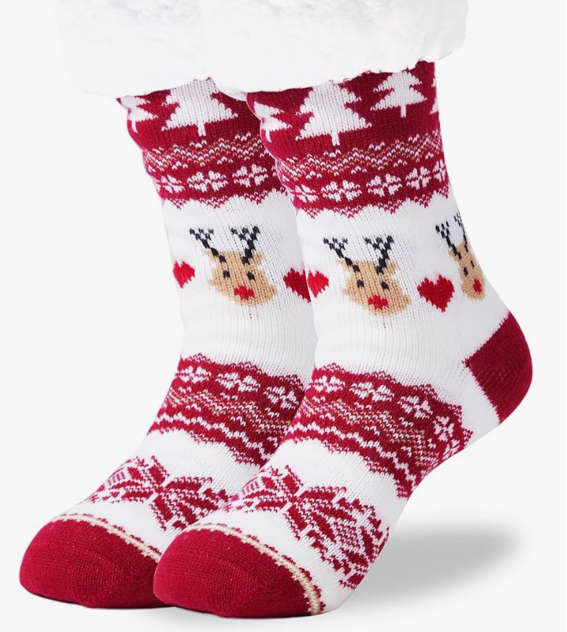 CALZE NATALIZIE ANTISCIVOLO - Tg.35-41 IDEA REGALO