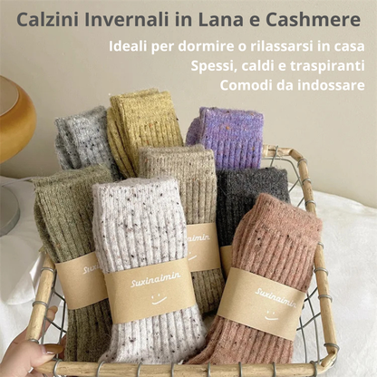 CALZE INVERNALI LANA & CASHMERE ! DONNA 35-39