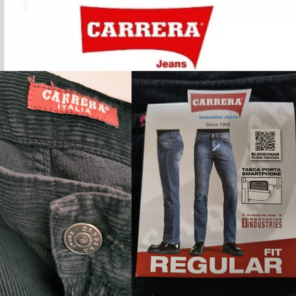 PANTALONI in VELLUTO ! CARRERA JEANS 100% COTONE