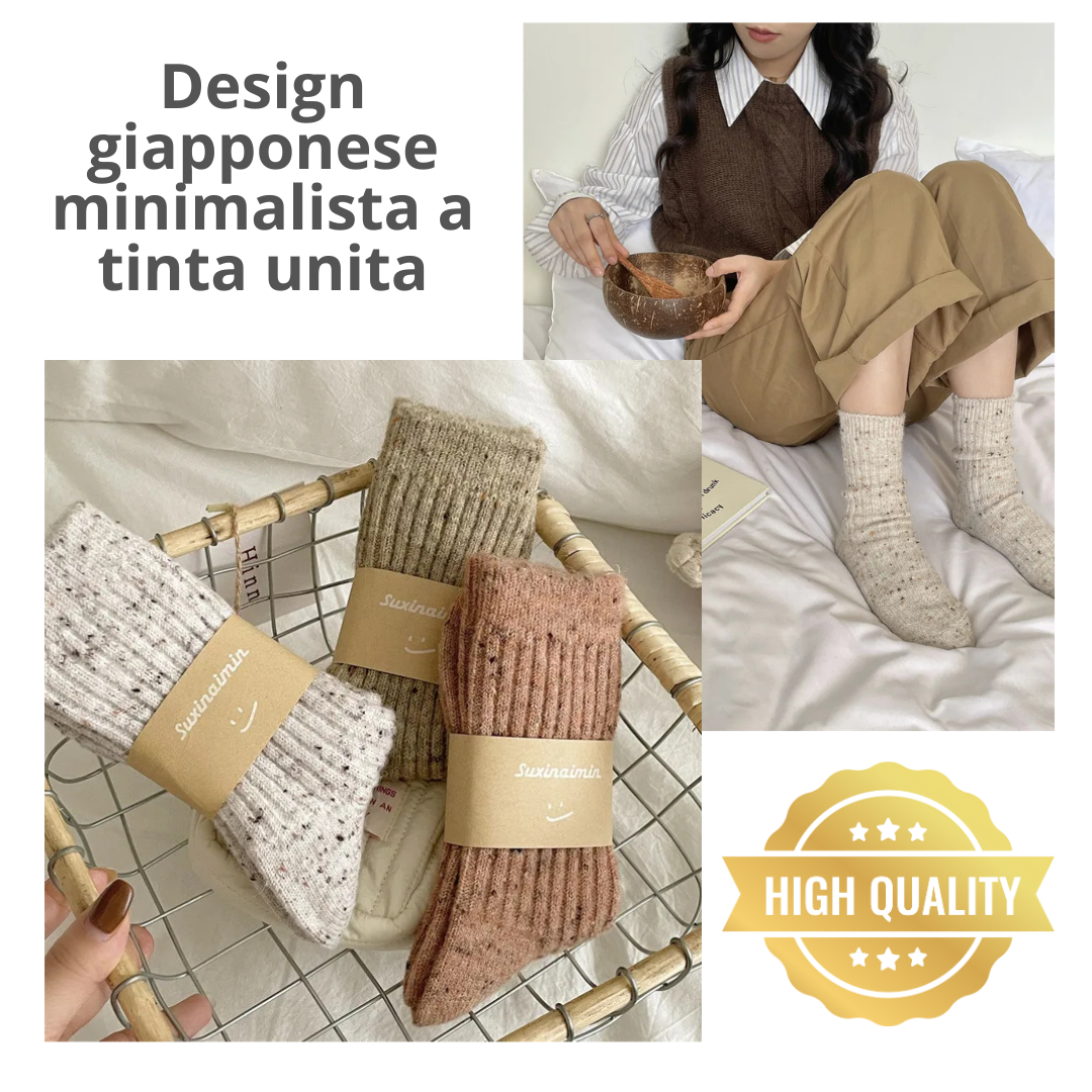 CALZE INVERNALI LANA & CASHMERE ! DONNA 35-39