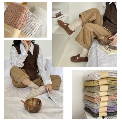 CALZE INVERNALI LANA & CASHMERE ! DONNA 35-39