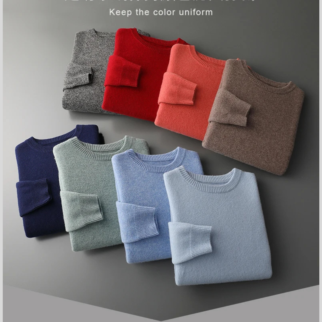 MAGLIONE GIROCOLLO in CASHMERE | ALTA QUALITA'