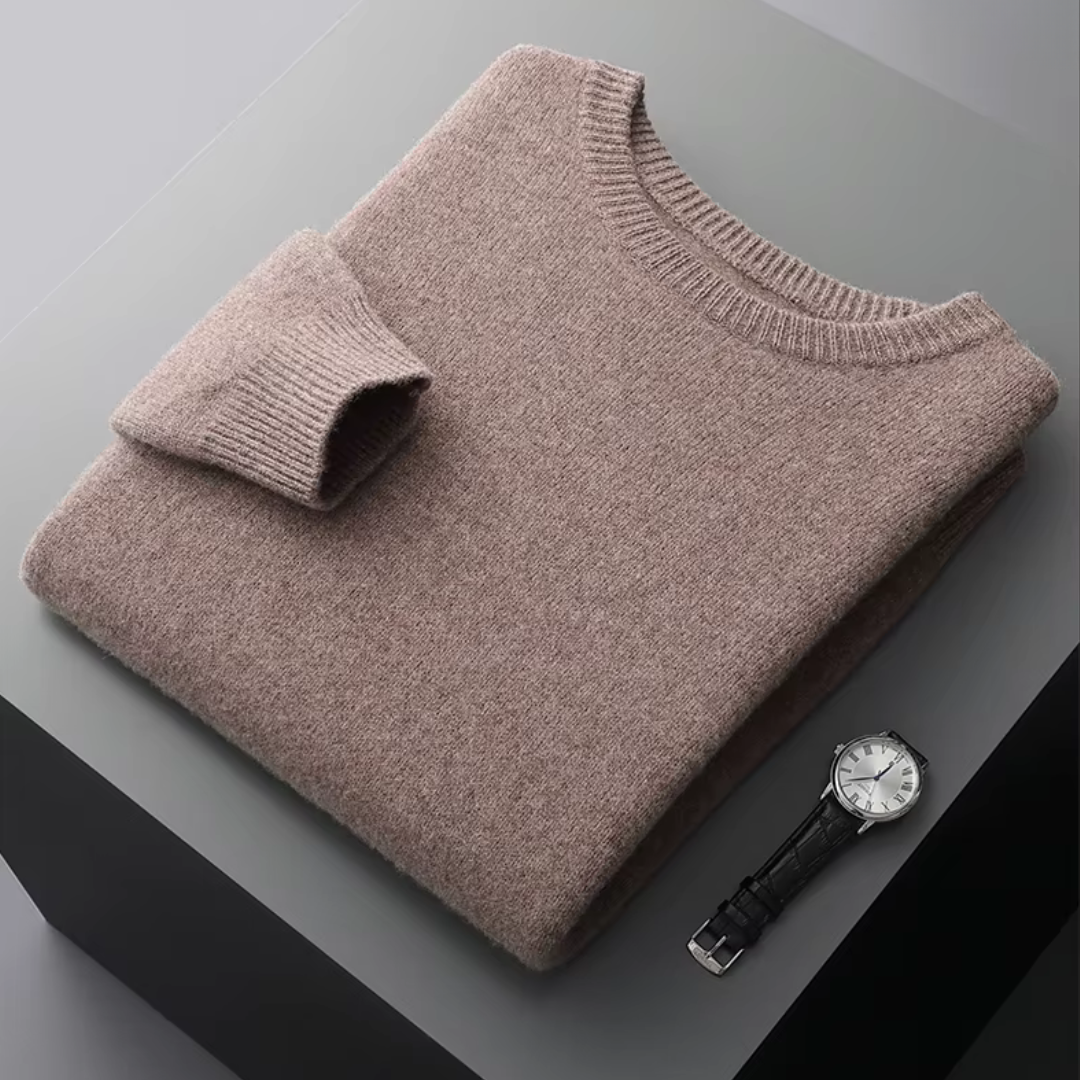 MAGLIONE 100% Lana MERINO - GIROCOLLO PREMIUM