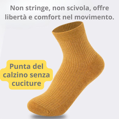 CALZINI in PURO CASHMERE | DONNA box da 5pz - tg UNICA