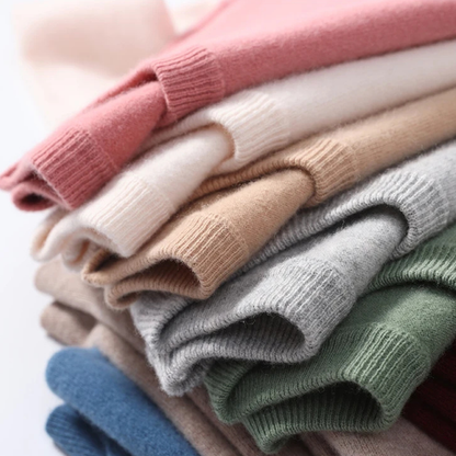 MAGLIONE GIROCOLLO in CASHMERE | ALTA QUALITA'