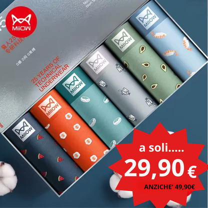 BOXER PRINTS ! 100% cotton ALTA QUALITA' 3/6pz