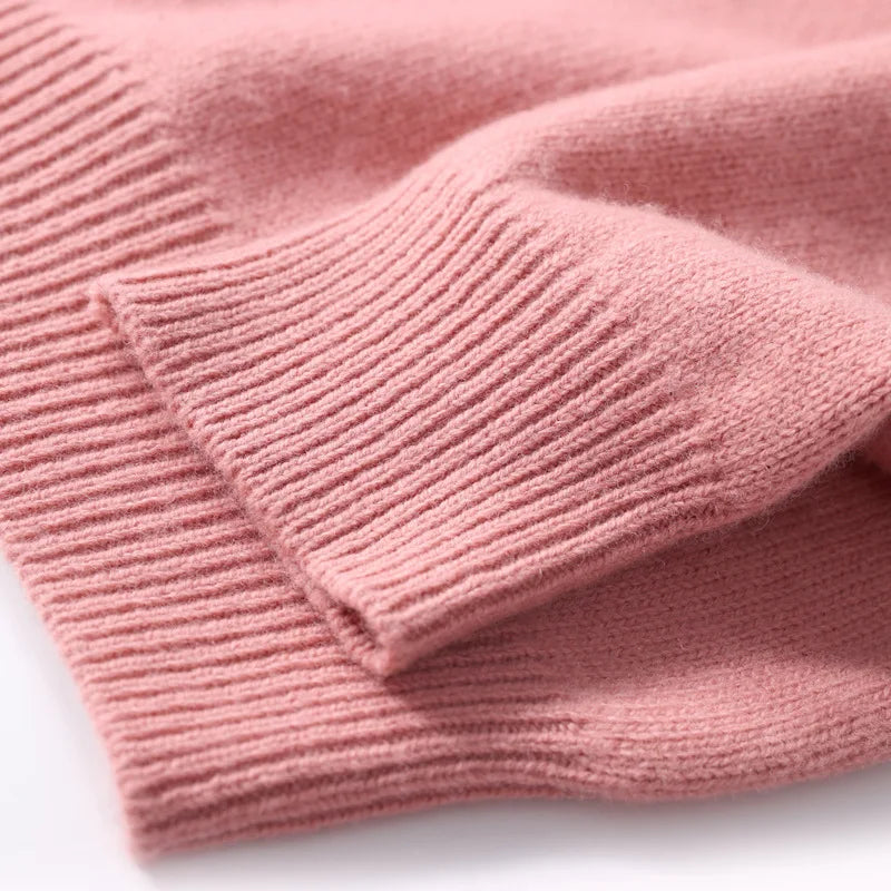 MAGLIONE GIROCOLLO in CASHMERE | ALTA QUALITA'