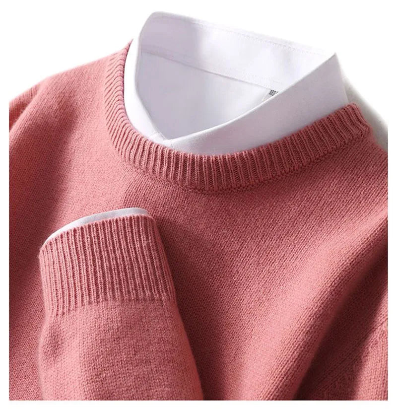 MAGLIONE GIROCOLLO in CASHMERE | ALTA QUALITA'