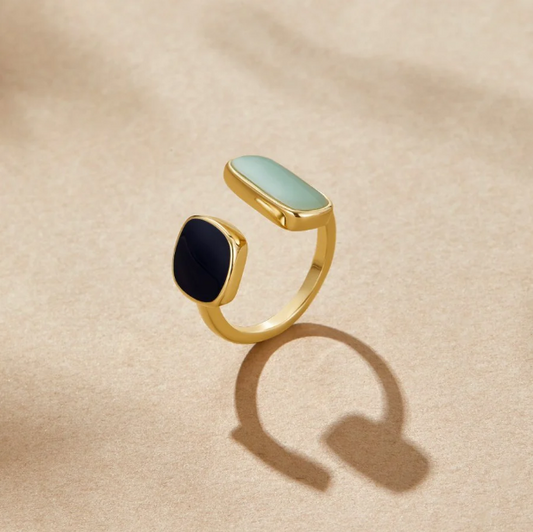 Anello avvolgente in ACQUAMARINA