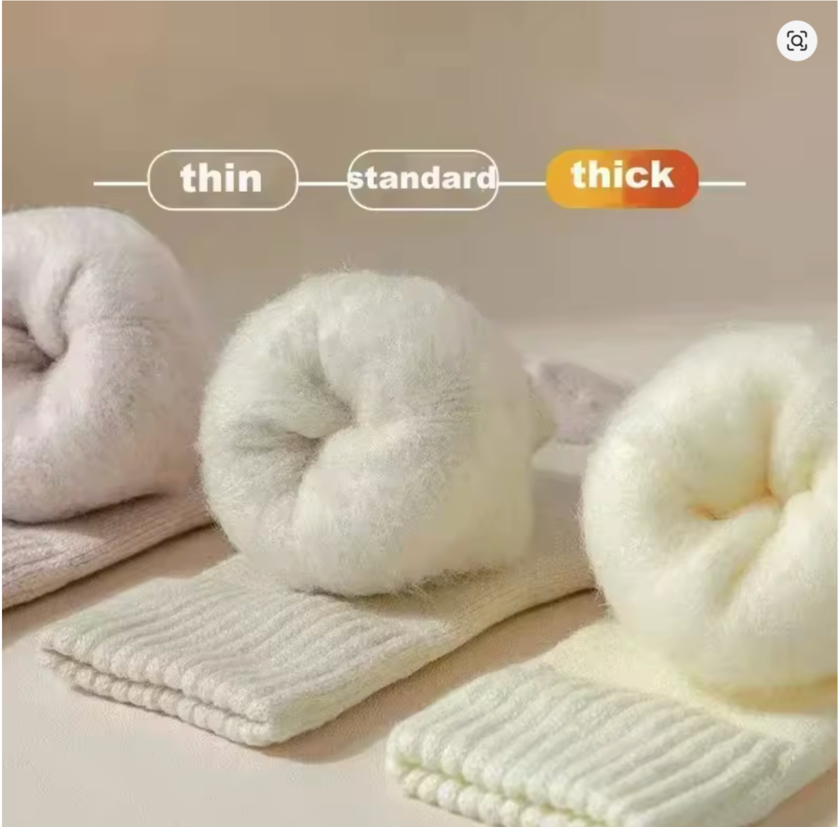 CALZINI in PILE - Peluches TG.UNICA