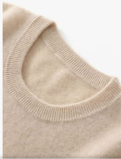 MAGLIONE GIROCOLLO in CASHMERE | REGULAR FIT