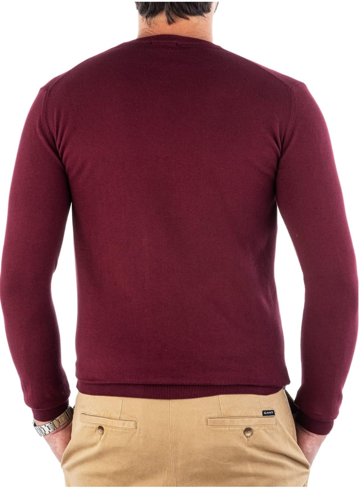 MAGLIONE GIROCOLLO in CASHMERE | REGULAR FIT