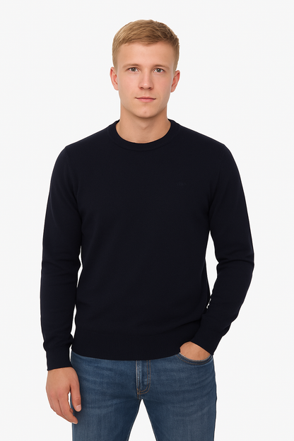 MAGLIONE GIROCOLLO in CASHMERE | REGULAR FIT